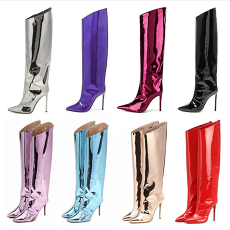 Women's Pointed Toe Knee-high Boots