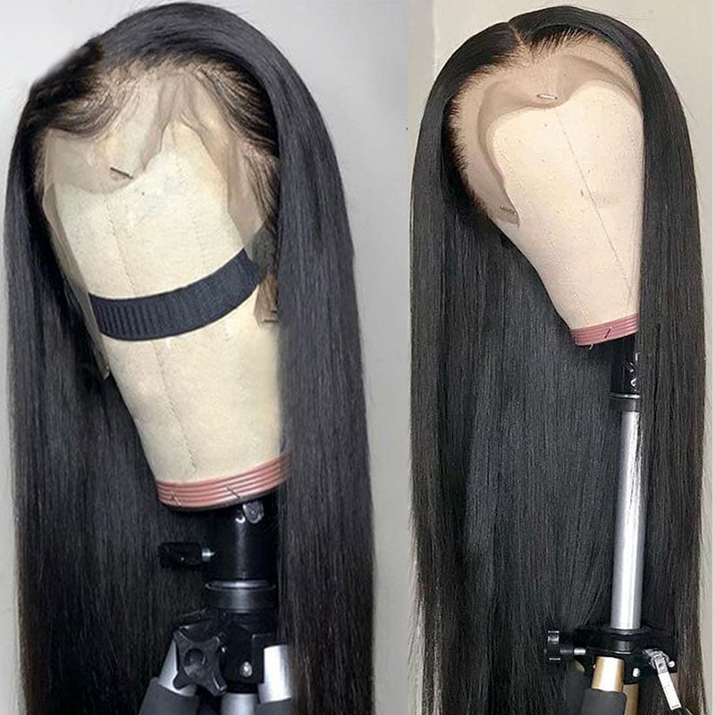 Bone Straight Human Hair Lace Front Wig