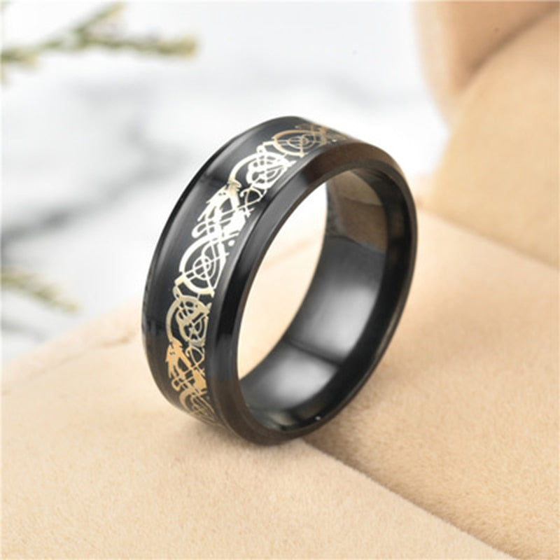 Dragon Ring Stainless Steel Jewelry