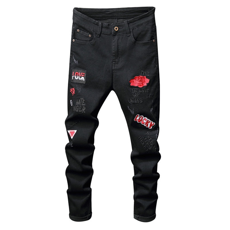 Fashion Stretch Denim Pants