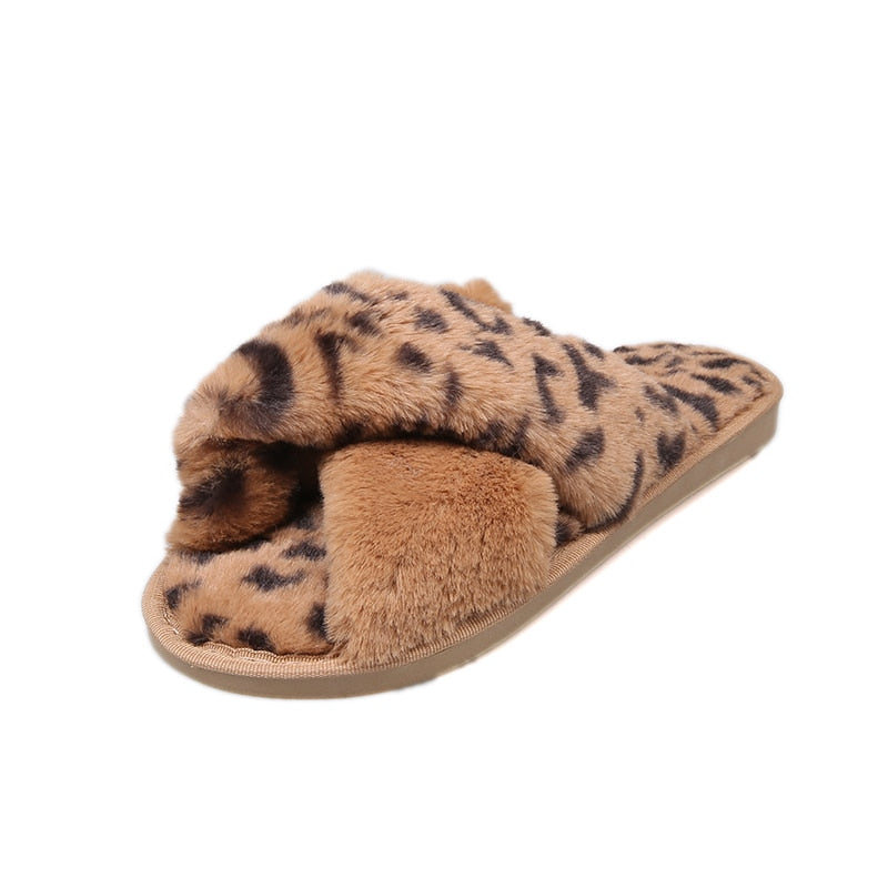 Soft Plush Fur Slippers