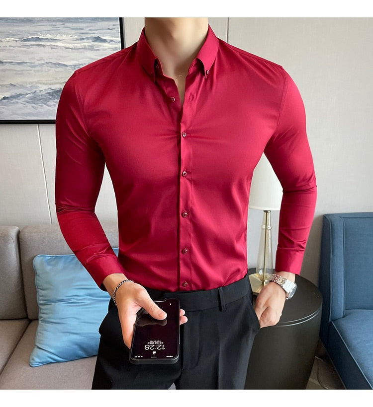 Long Sleeve Slim Fit Shirt