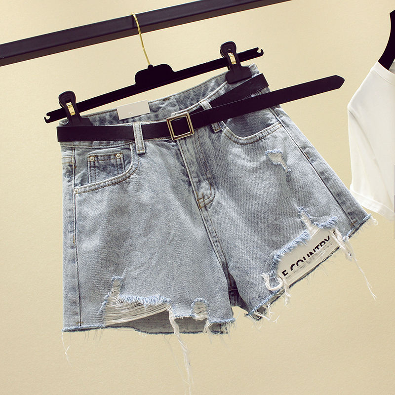 Women's Denim High Waist Shorts