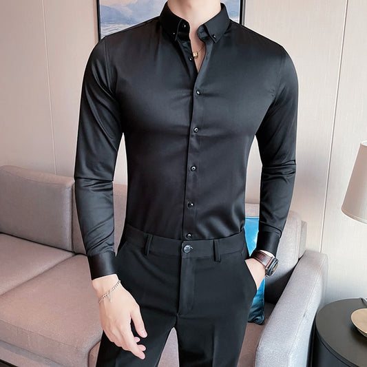 Long Sleeve Slim Fit Shirt