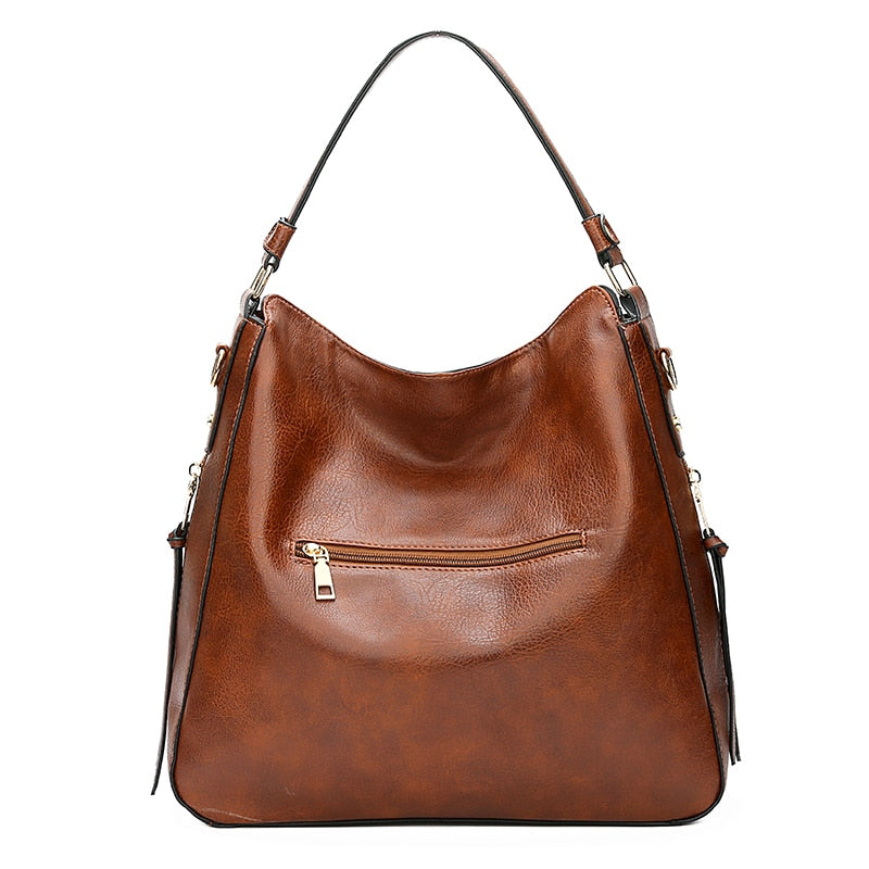 Leather Vintage Bolsas Large Capacity Tote bag