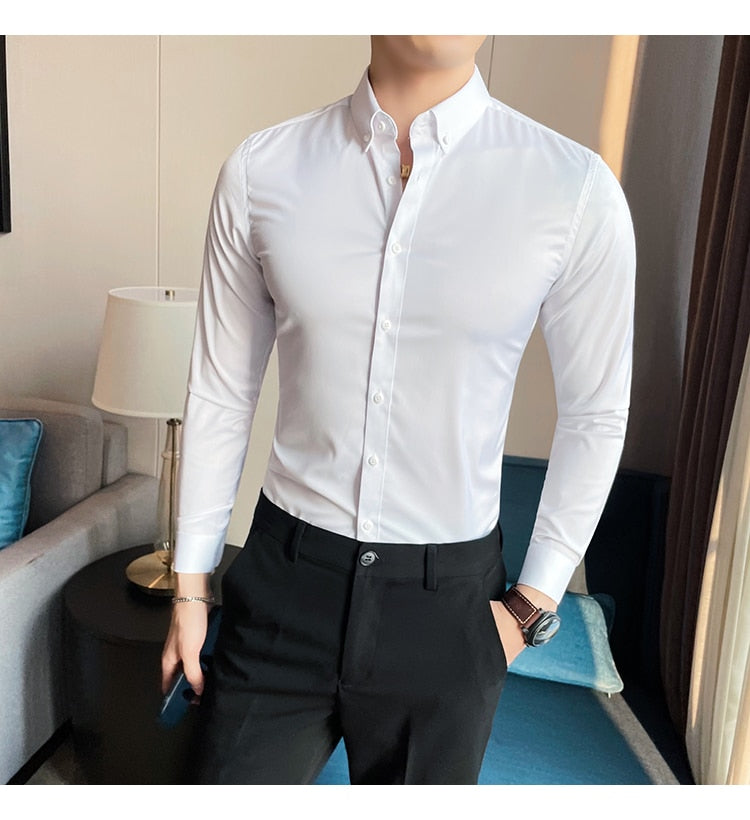 Long Sleeve Slim Fit Shirt