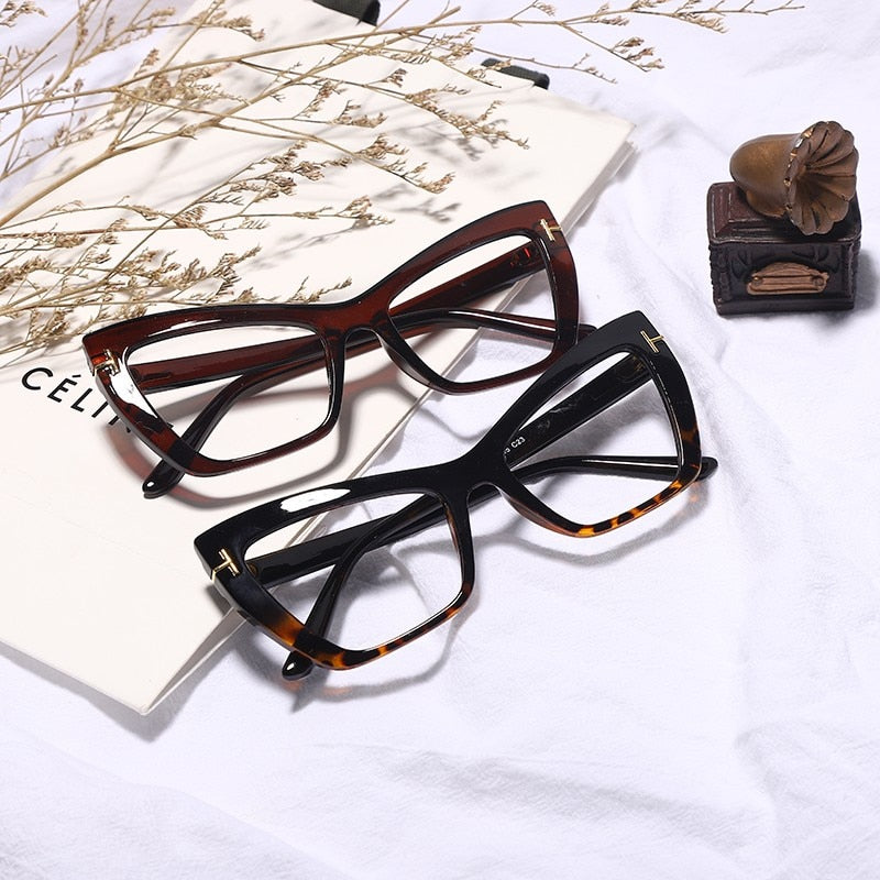 Cat Eye prescription Frames Retro Fashion Eyeglasses