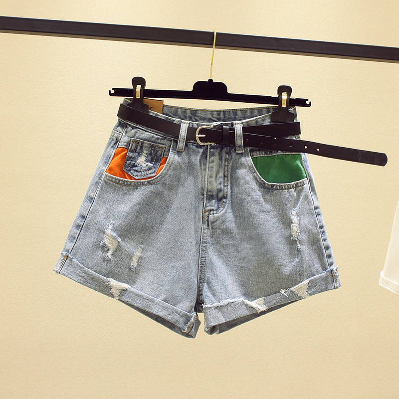 Women's Denim High Waist Shorts