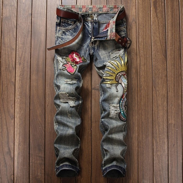 Harajuku Designer Men's Jeans