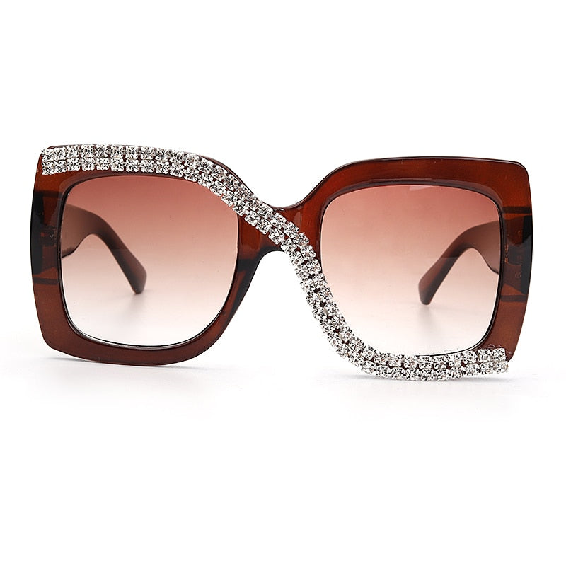 Diamond Square Oversize Sunglasses