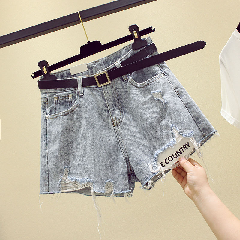 Women's Denim High Waist Shorts