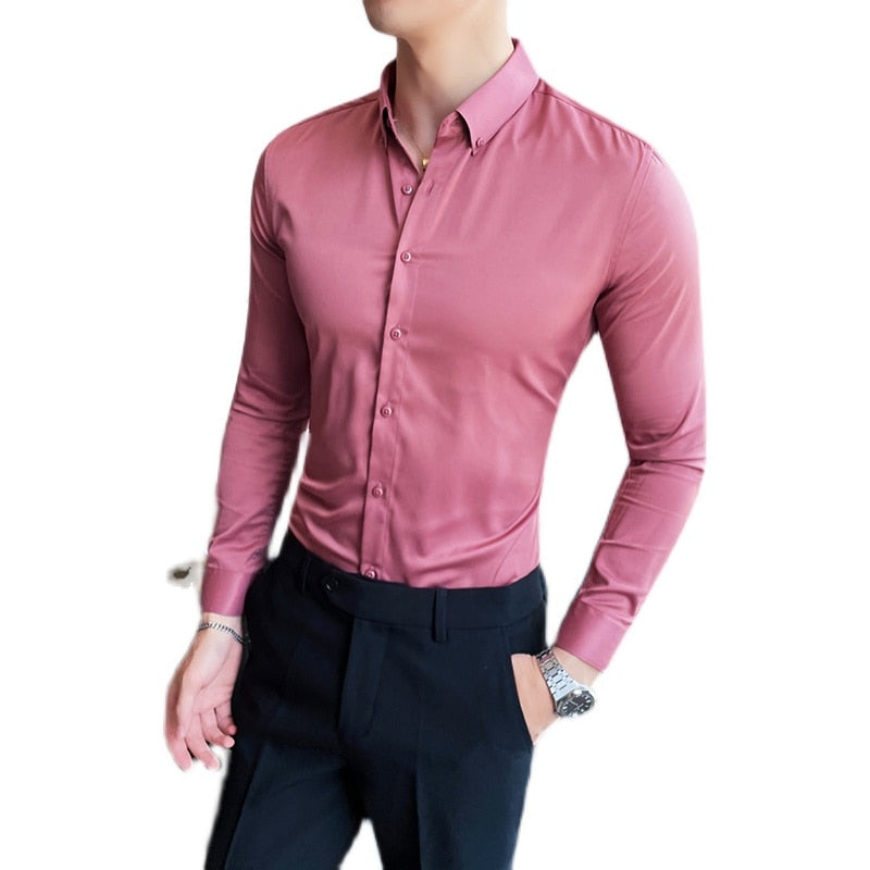 Long Sleeve Slim Fit Shirt