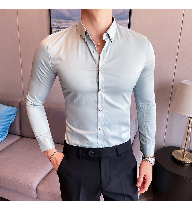 Long Sleeve Slim Fit Shirt