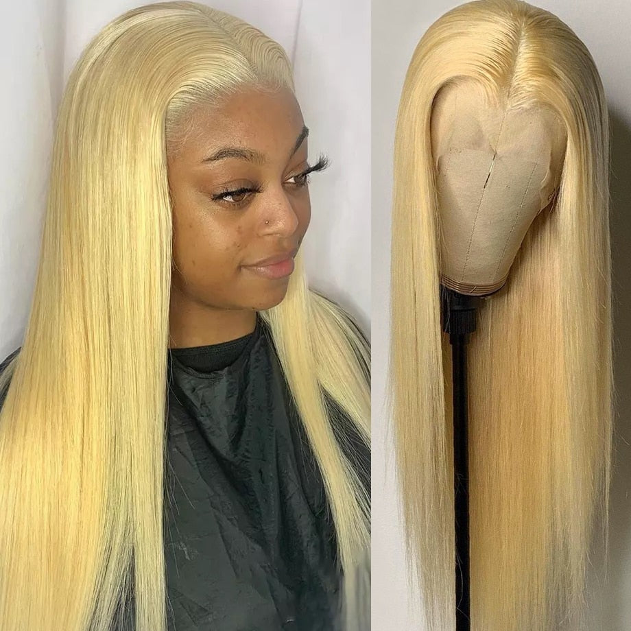 Lace Frontal Pre-Plucked Human Hair Wigs