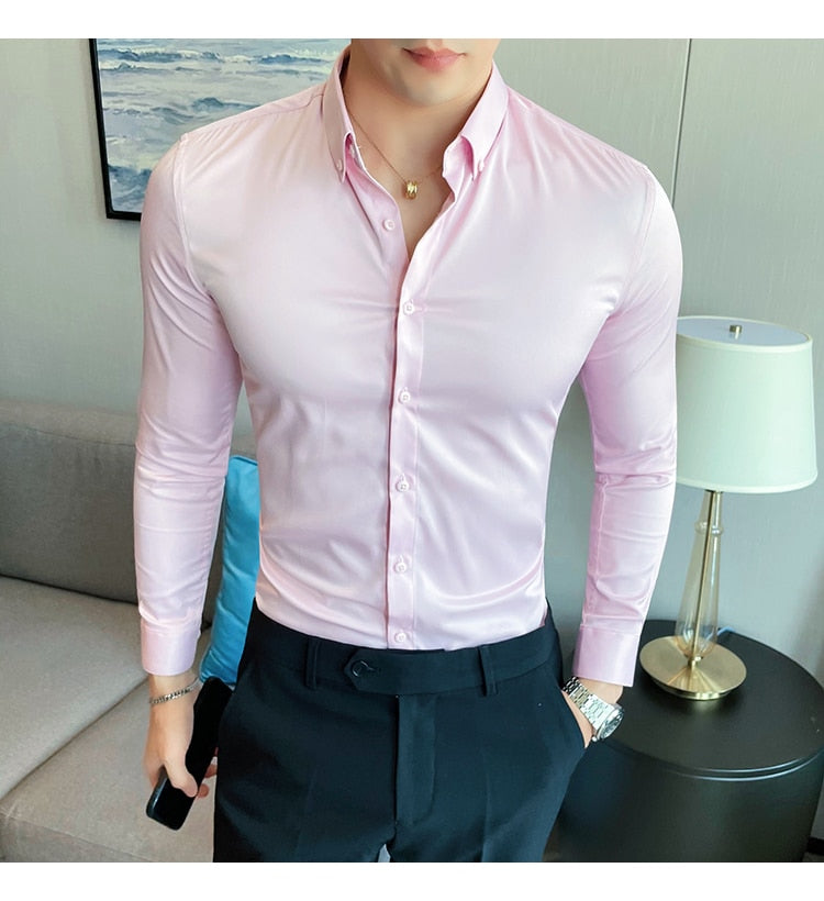 Long Sleeve Slim Fit Shirt