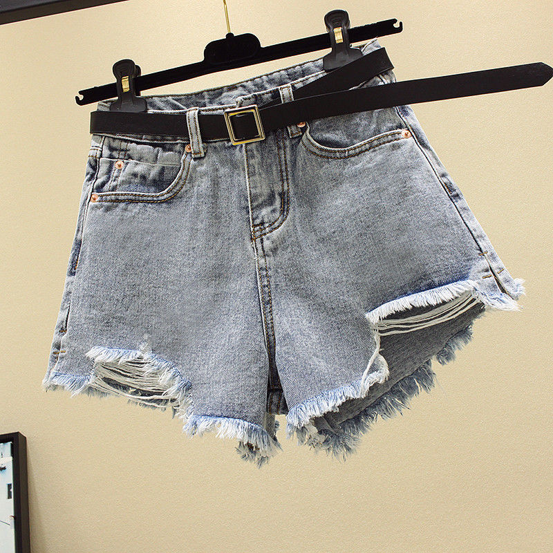 Women's Denim High Waist Shorts