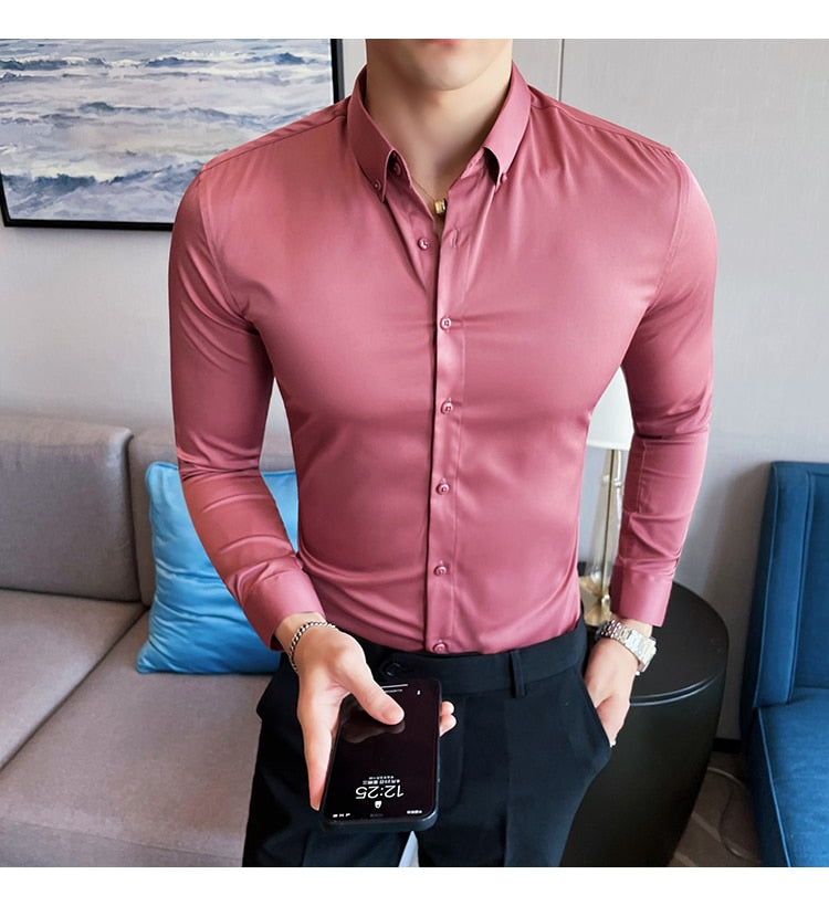 Long Sleeve Slim Fit Shirt