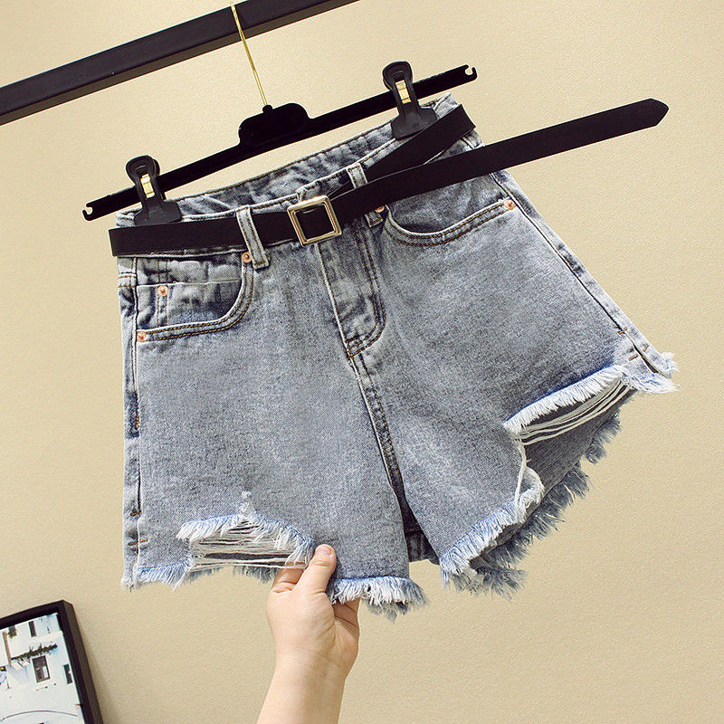 Women's Denim High Waist Shorts