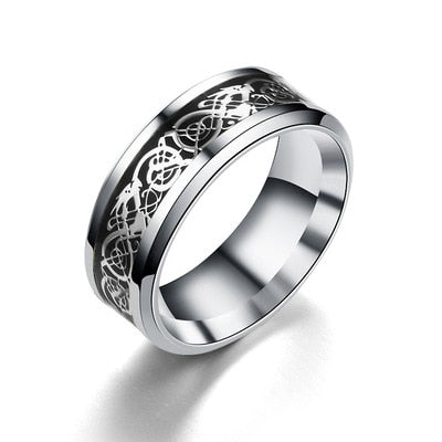 Dragon Ring Stainless Steel Jewelry