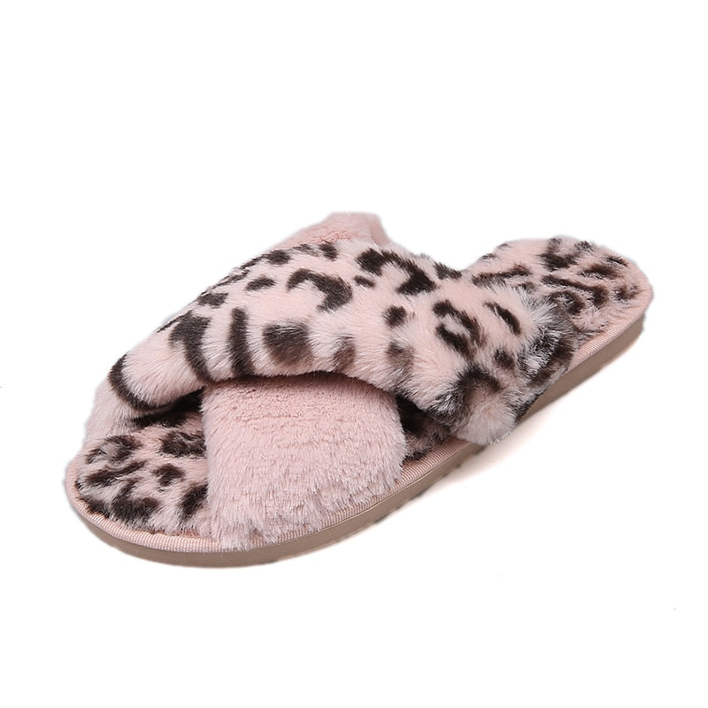 Soft Plush Fur Slippers