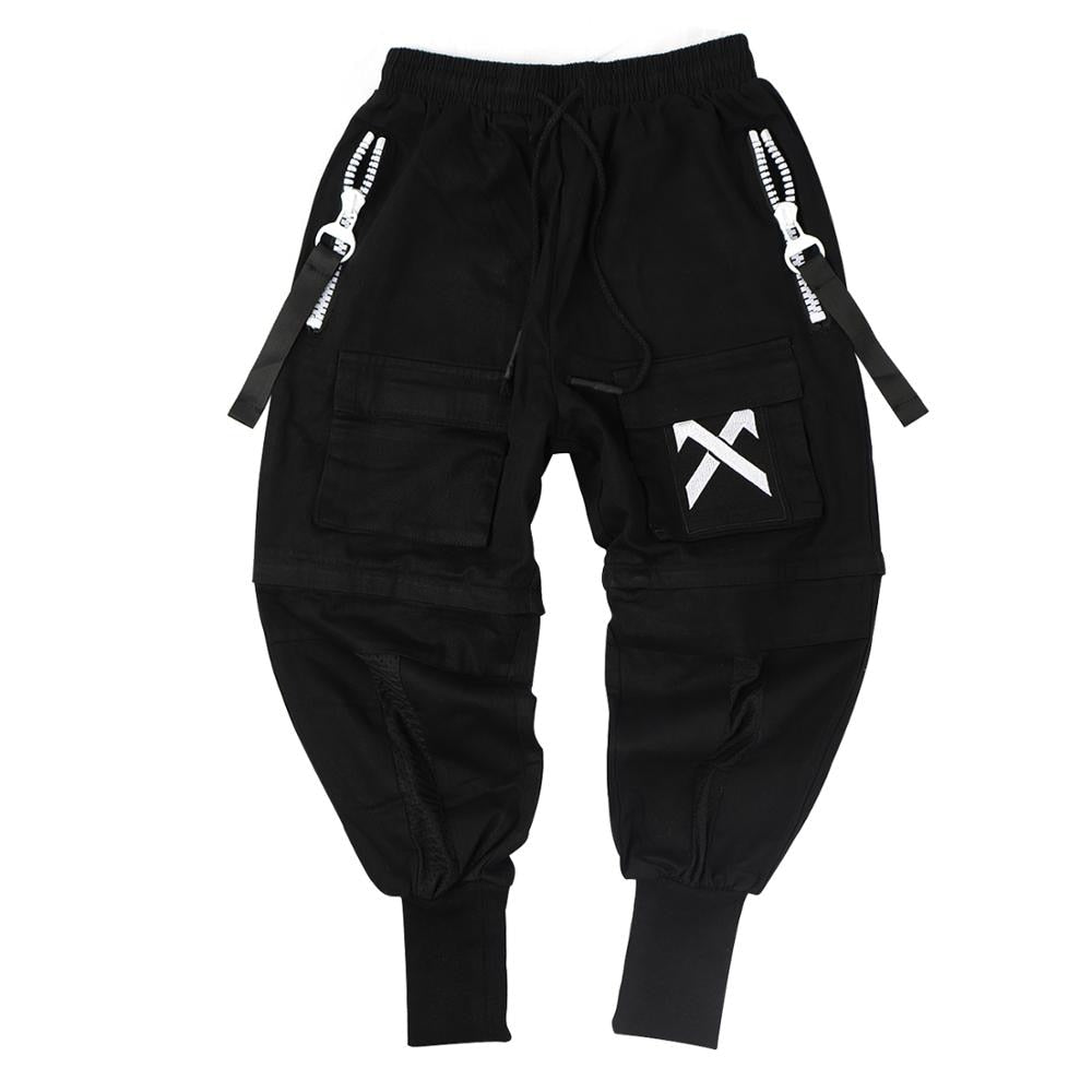 Detachable Multi-Pocket Cargo Joggers