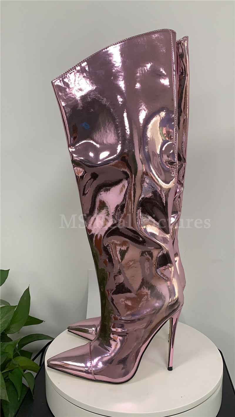 Women's Pointed Toe Knee-high Boots