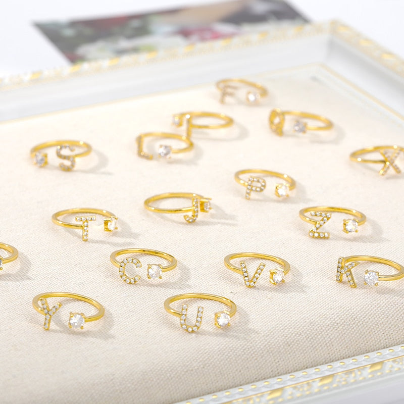 A-Z Letter Rings