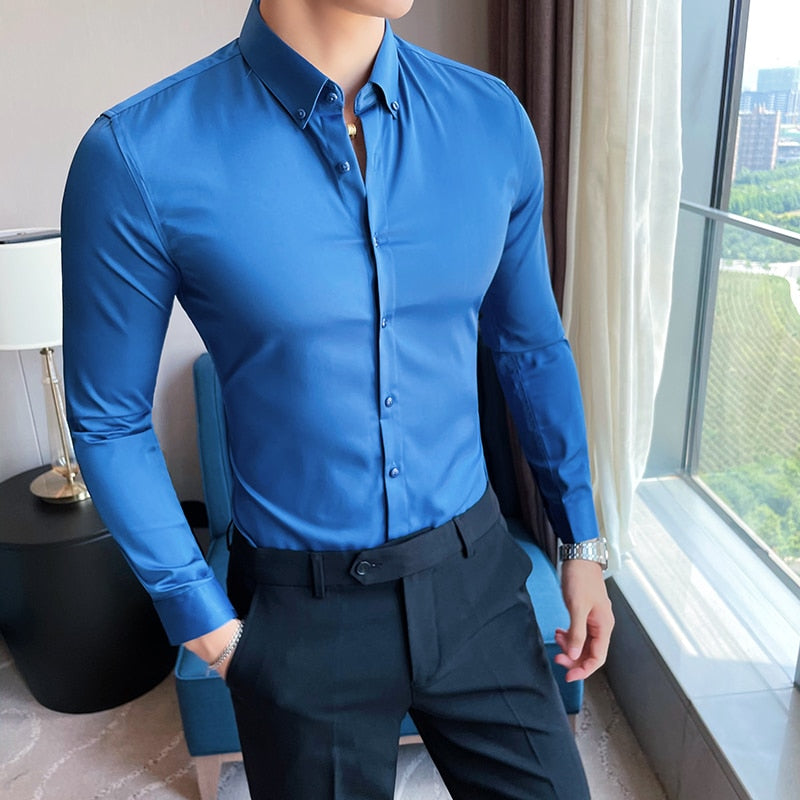 Long Sleeve Slim Fit Shirt