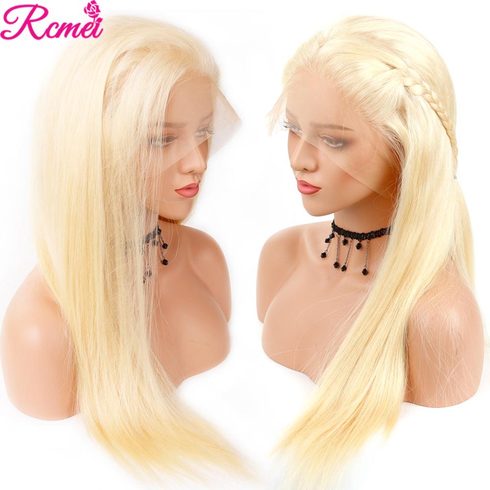 Blonde HD Lace Front Human Hair Wigs