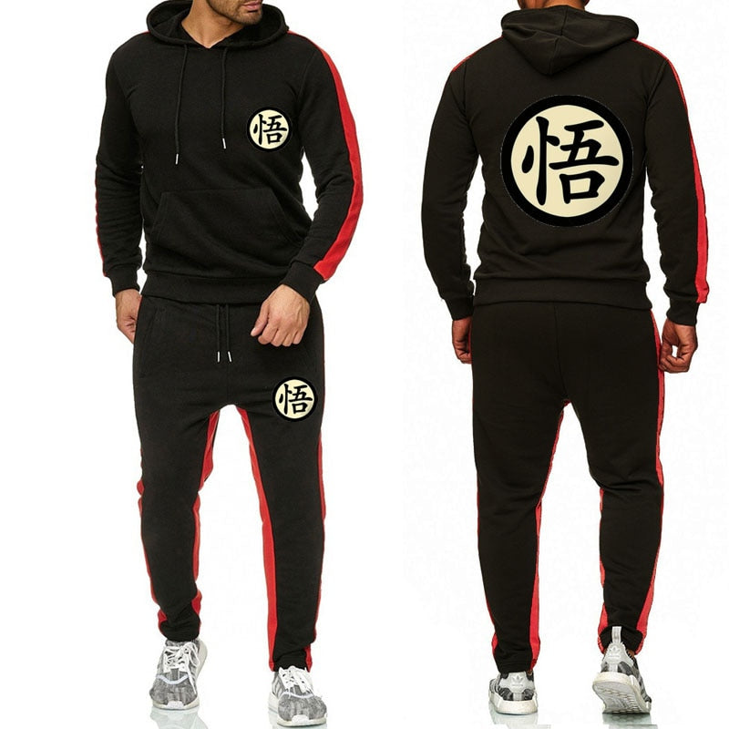 Anime tracksuit hoodie