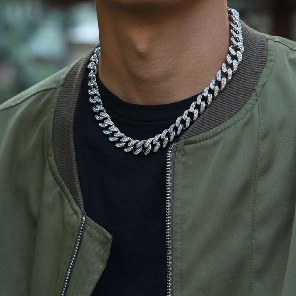 13mm Cuban Necklace Chain for Men