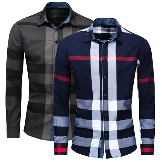 Casual Long Sleeve men shirts