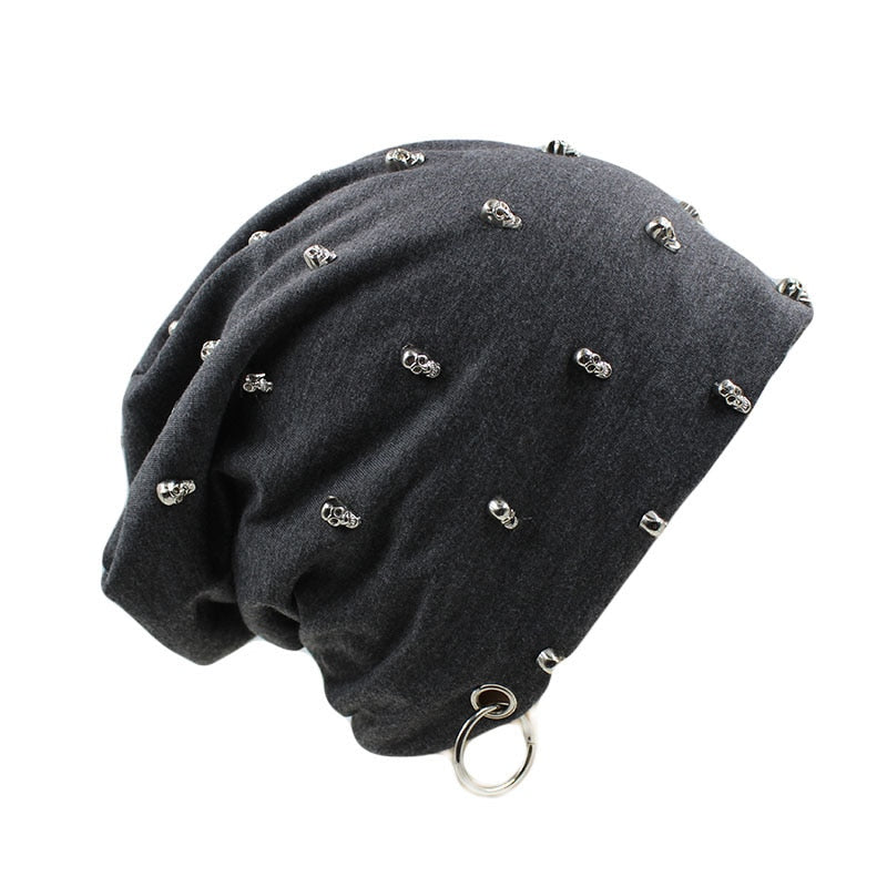 Unisex Casual Skull Caps