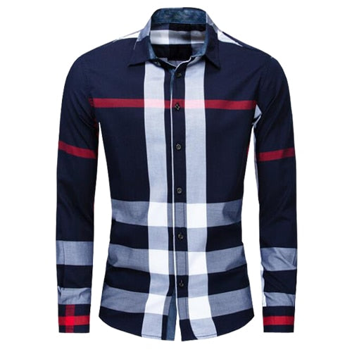 Casual Long Sleeve men shirts