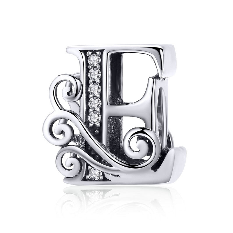 Sterling Silver Vintage A to Z Letter Charms