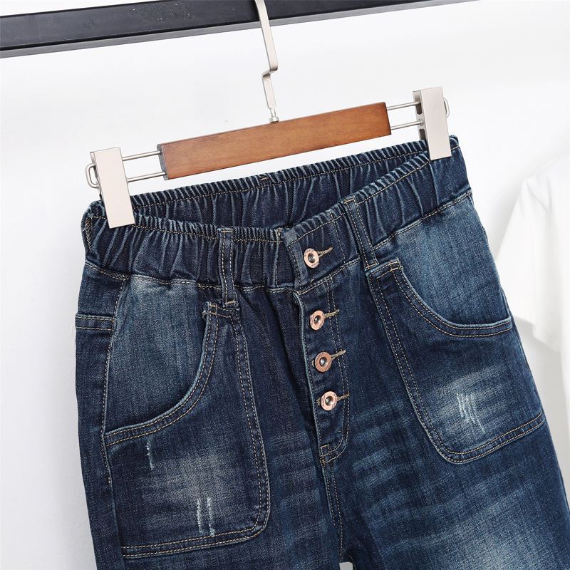 Women High- Waste Vintage Jeans