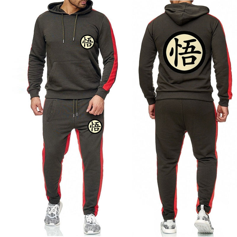 Anime tracksuit hoodie