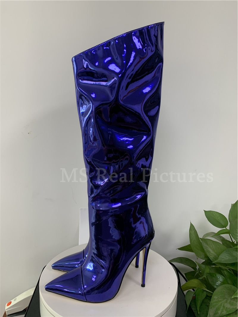 Women's Pointed Toe Knee-high Boots