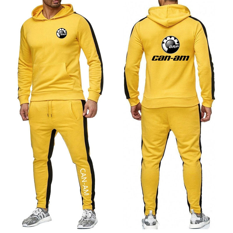 Fleece 2-Piece Casual Jogger Suit Sportswear