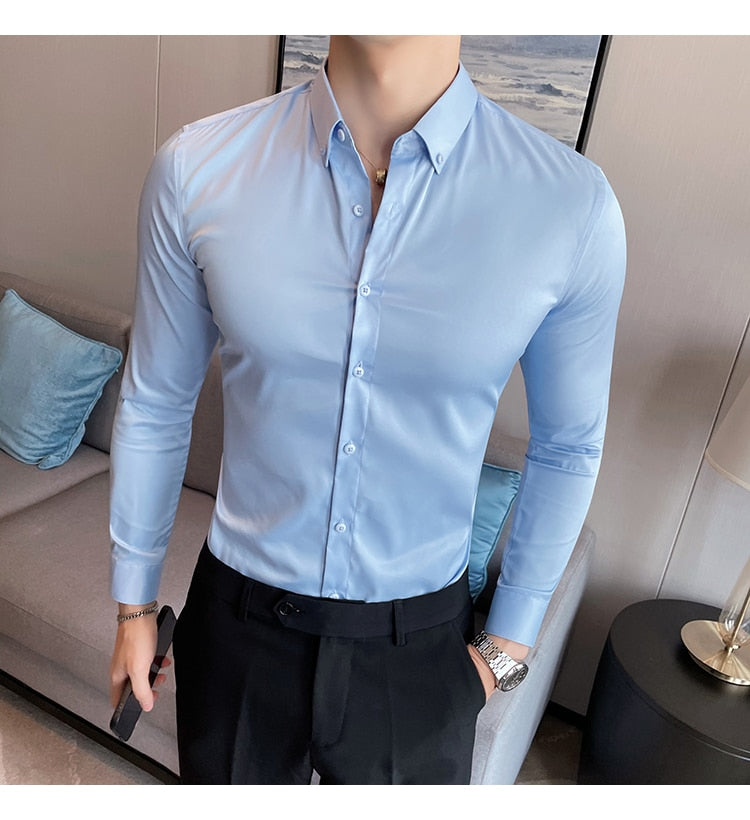 Long Sleeve Slim Fit Shirt