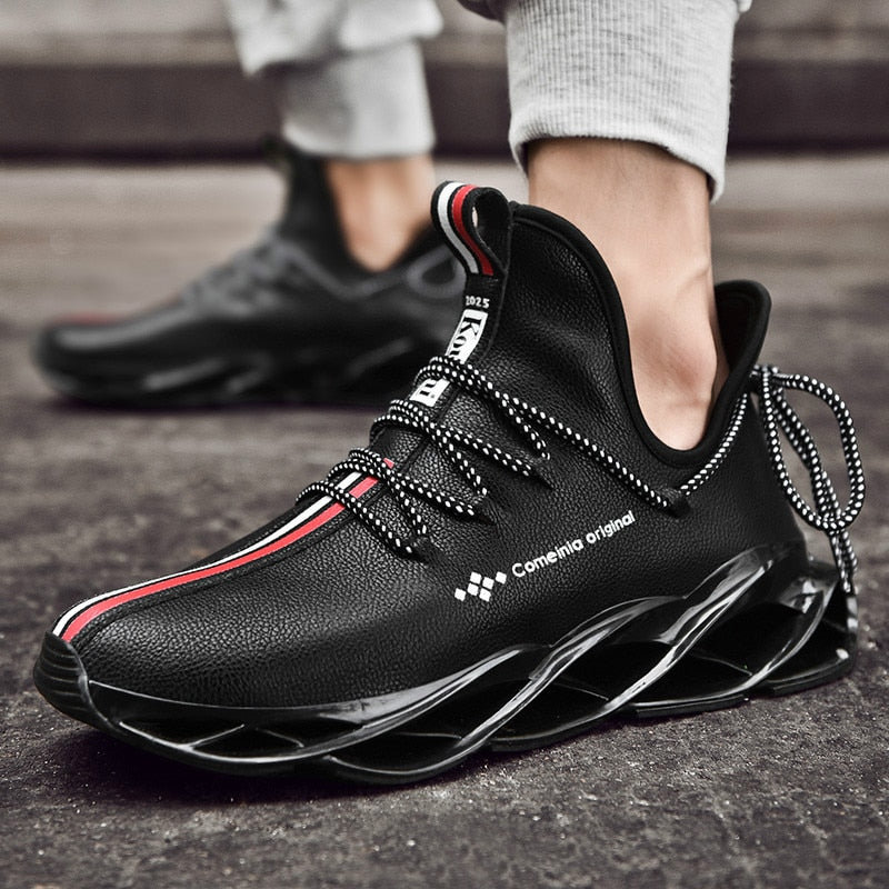 Waterproof Leather High-quality Cushioning Shoes