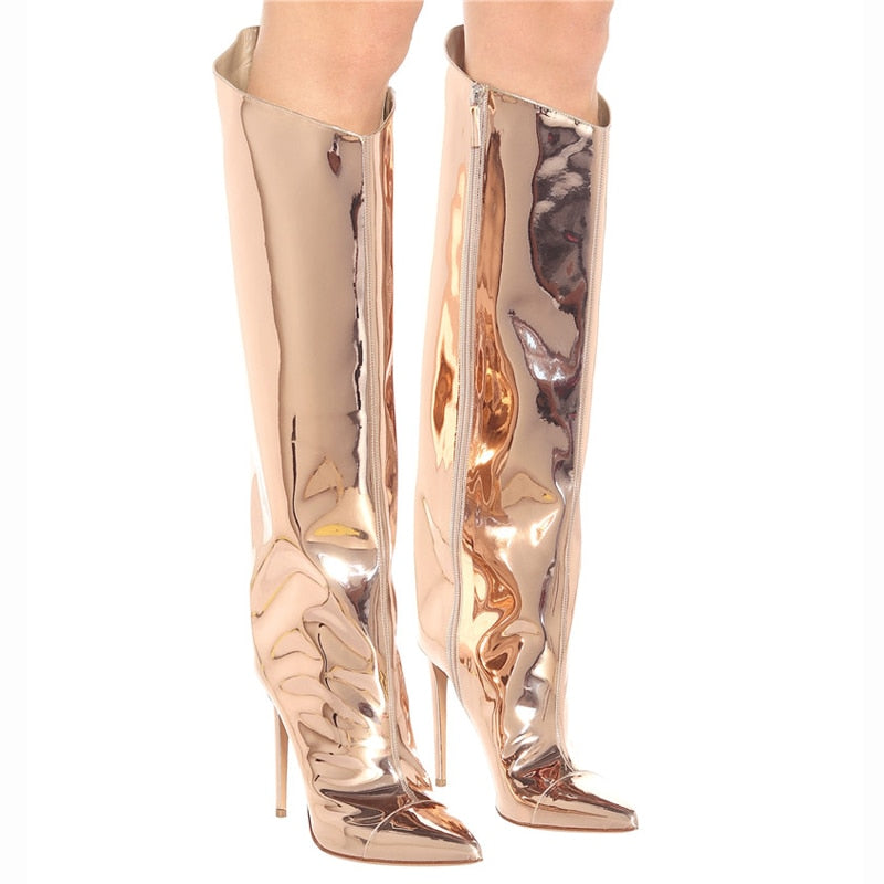 Women's Pointed Toe Knee-high Boots