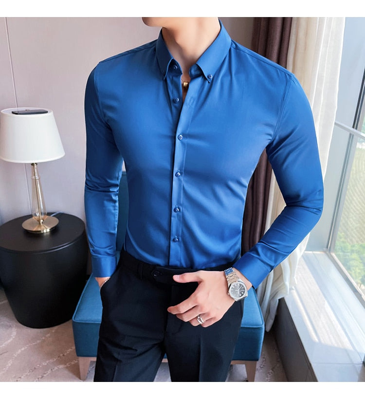 Long Sleeve Slim Fit Shirt