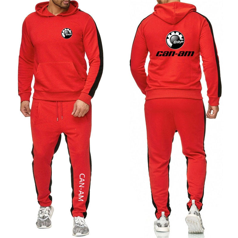 Fleece 2-Piece Casual Jogger Suit Sportswear