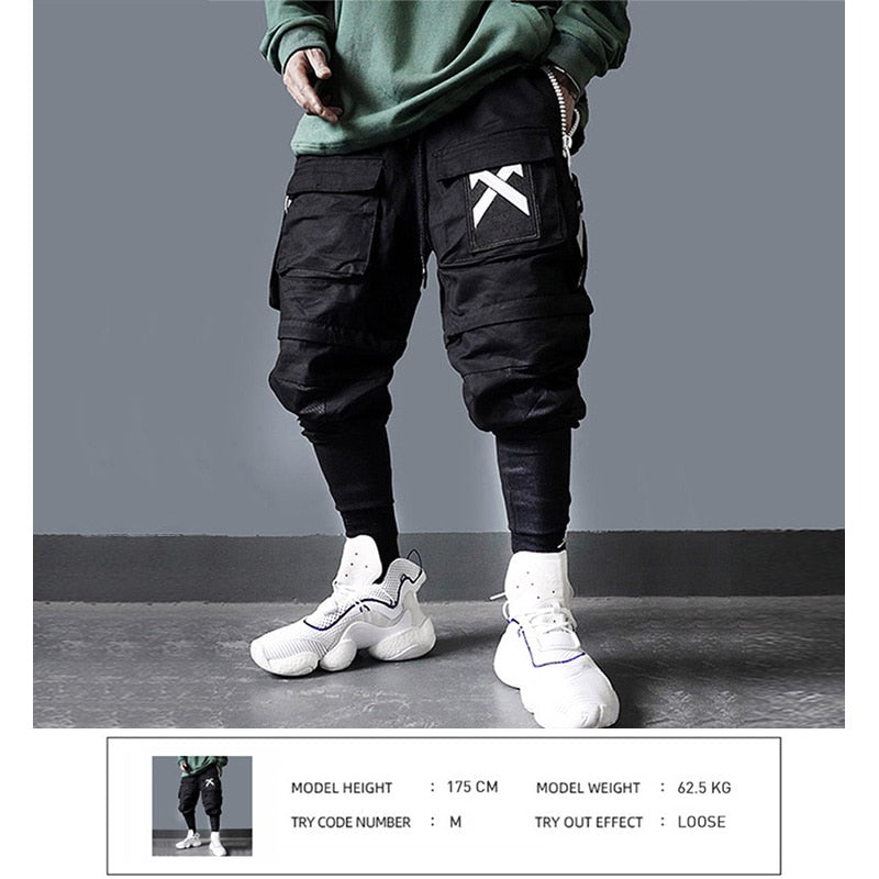 Detachable Multi-Pocket Cargo Joggers