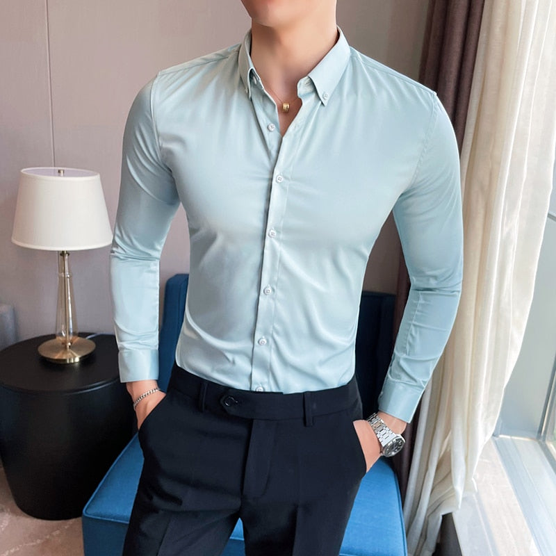 Long Sleeve Slim Fit Shirt