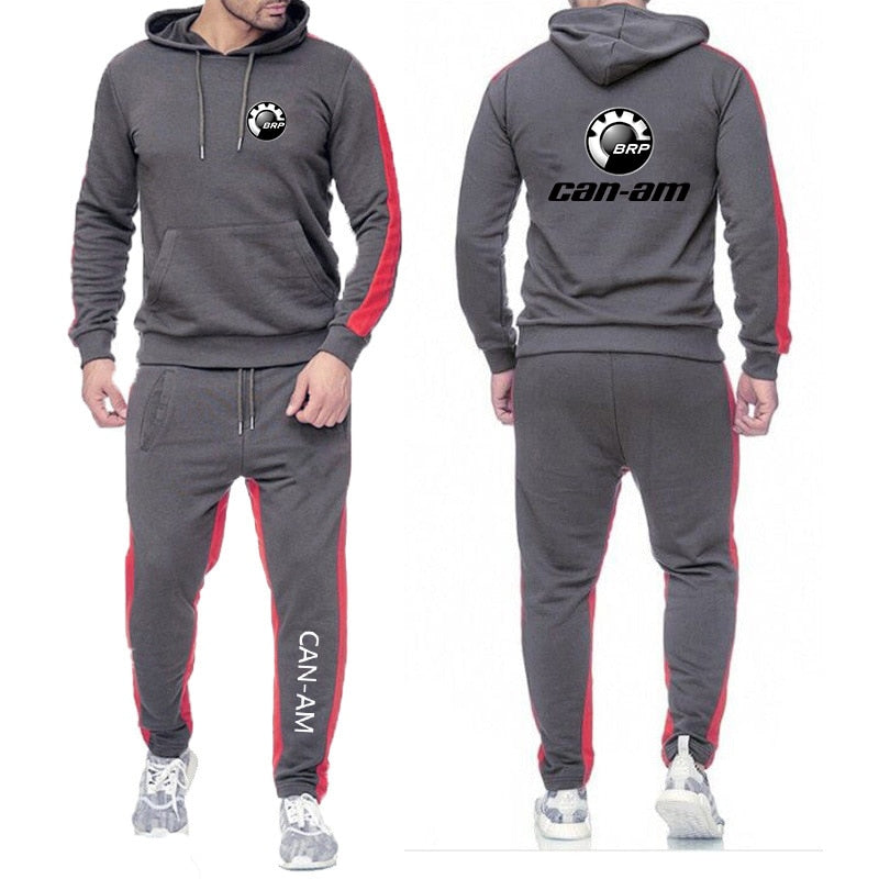 Fleece 2-Piece Casual Jogger Suit Sportswear