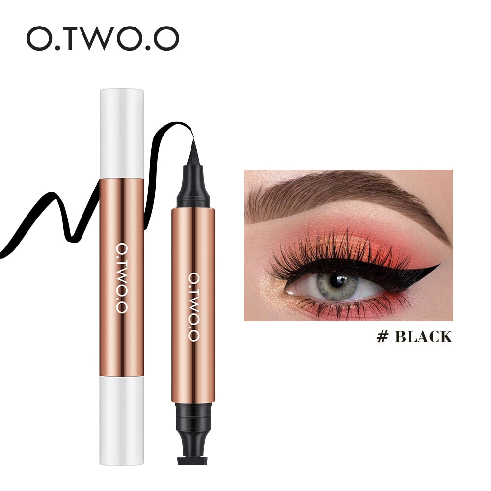 Waterproof Fast Dry Double-ended Eye Liner Pen