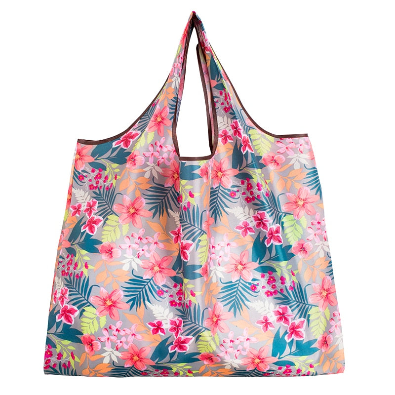 Nylon Large Shoulder Tote