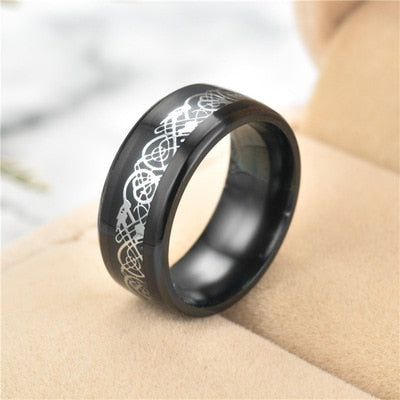 Dragon Ring Stainless Steel Jewelry